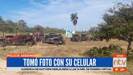Policía asesinado habría tomado una foto antes de morir