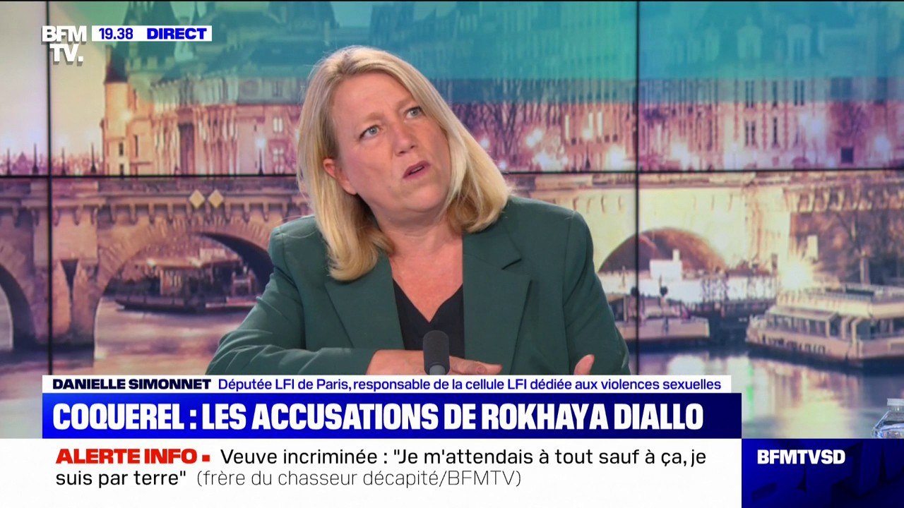 Danielle Simmonet, députée LFI, responsable de...
