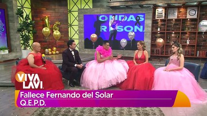 Anna Ferro, viuda de Fernando del Solar se despide del conductor