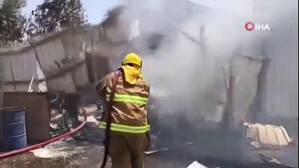 Kuveyt'te depo yangını: Yaralılar var