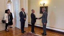 SARAYBOSNA - Bosna Hersekli lider Dzaferovic, Yüksek Temsilci Schmidt ile görüştü