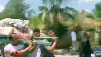 İsrail zulmü 'cenaze' dinlemiyor! Filistinlilere saldırdılar