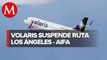 Volaris suspende ruta internacional en AIFA por retraso en recuperación de categoría 1