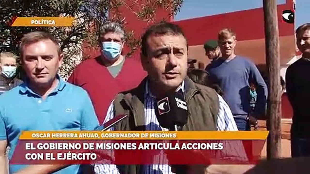 El gobierno de Misiones articula acciones con el Ejército
