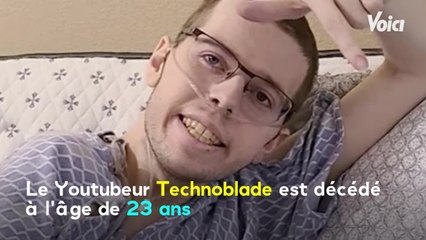 Voici : Mort du youtubeur Technoblade des suites d'un cancer à l'âge de 23 ans