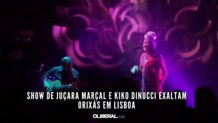 Show de Juçara Marçal e Kiko Dinucci exaltam orixás em Lisboa