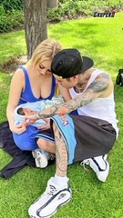 Nazor Maya y Santa Fe Klan comparten las primeras fotos de su bebé Luka