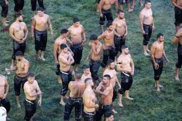 Kırkpınar'da birinci gün müsabakaları tamamlandı