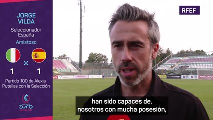 Vilda: "Igual el empate de hoy baja la euforia"