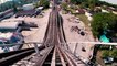 The Racer Roller Coaster (Kings Island - Mason, Ohio) - Front Row Wooden Roller Coaster POV Video