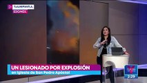 Reportan explosión en iglesia de Tlalnepantla, Estado de México