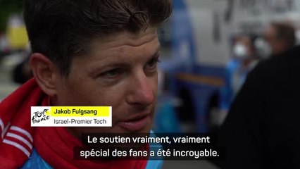 Tour de France - Fulgsang : "La foule, ça m'a donné la chair de poule !"