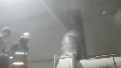 Fabrikada çıkan yangın söndürüldü