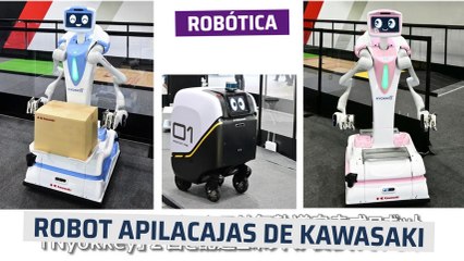 [CH] El robot apilacajas de Kawasaki