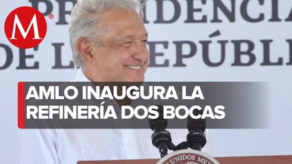 Un gran viraje, dejar de vender petróleo crudo y producir combustibles: AMLO