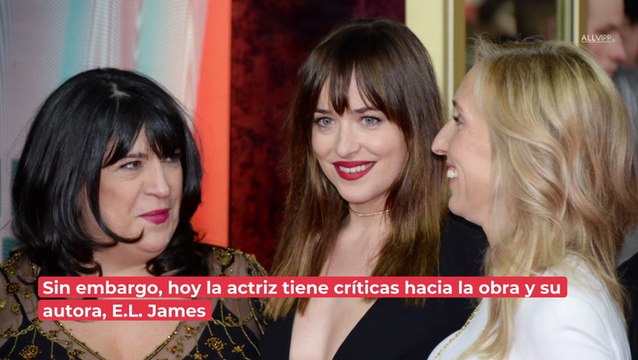 La autora exigía ciertas cosas : Dakota Johnson habla sobre el difícil rodaje de '50 sombras de Grey'