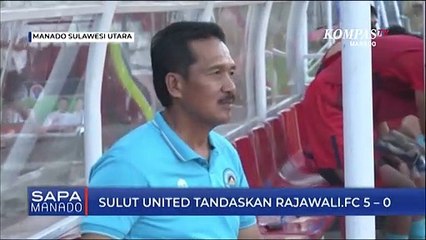 Sulut United Tandaskan Rajawali FC 5  0