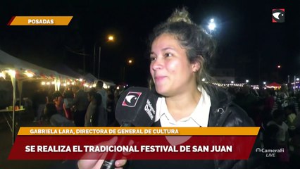 Se realiza el tradicional festival de San Juan