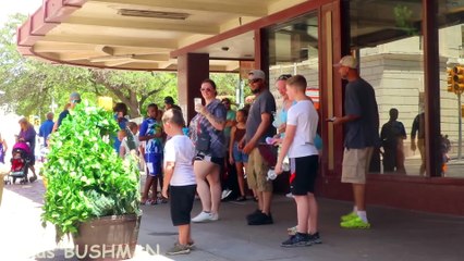 Bushman Prank- He did a Backflip then dropped!! 2022!!