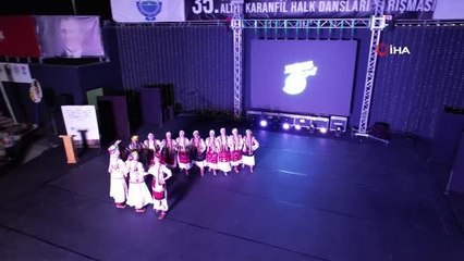 Altın Karanfil Halk Dansları Yarışması'nın kazananı KKTC oldu