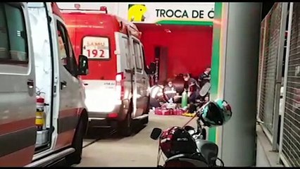Homem é reanimado pelo Samu após sofrer mau súbito