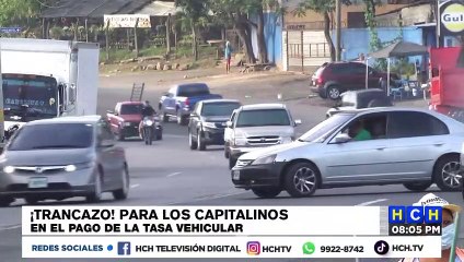 Alcaldía del Distrito Central pega tremendo TRANCAZO en pago de tasa vehícular
