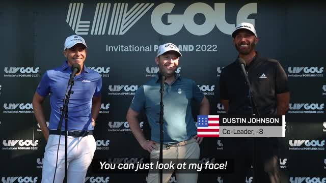 Johnson jokes about being financially set up from LIV Golf
