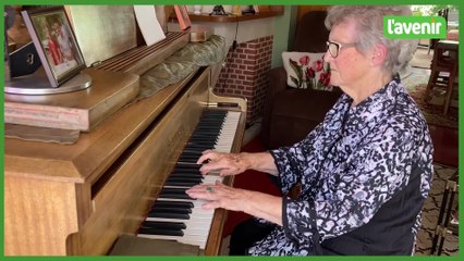 Mamoune organiste de Libramont depuis 82 ans