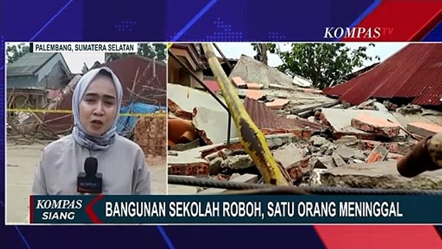 Tertimpa Beton Penyangga, Seorang Pekerja Bangunan Sekolah Islam Terpadu di Palembang Tewas!