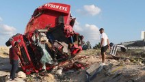 Nakliye kamyonu kaza yaptı, ölüm virajı olarak bilinen yer 4 kişiyi canından etti