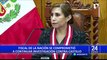 Patricia Benavides: “Vamos a seguir con la misma línea de investigación al señor Pedro Castillo”