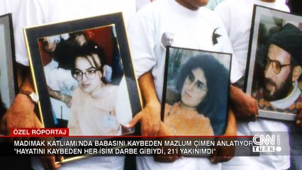Madımak Katliamı'nda babasını kaybeden Mazlum Çimen, CNN TÜRK'e anlattı