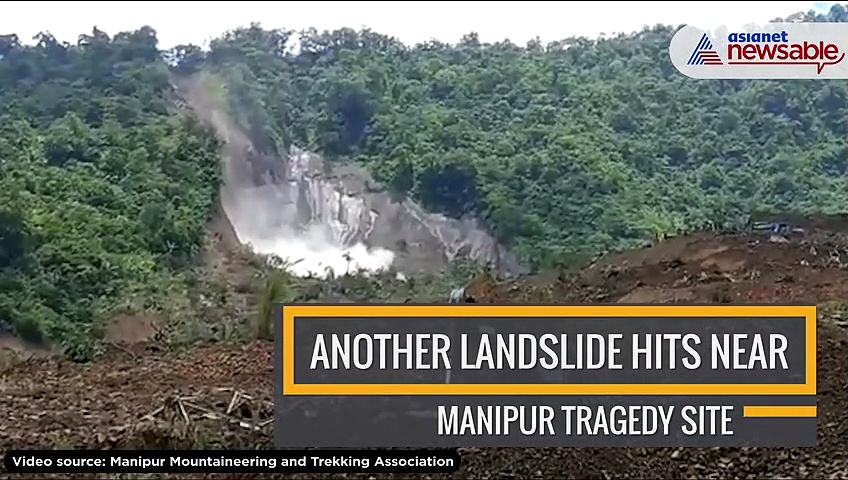 Another landslide near Manipur tragedy site; 38 still missing