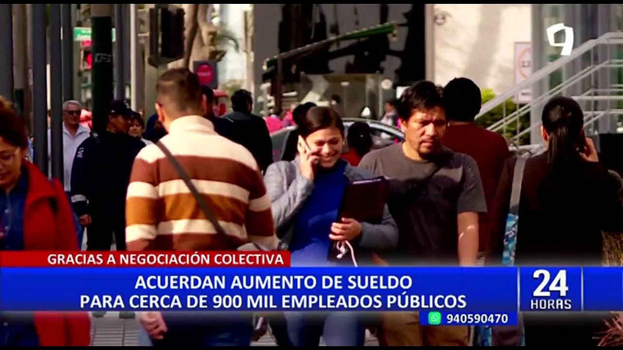 Acuerdan subir sueldo a funcionarios: medida alcanzaría al 60% de trabajadores públicos