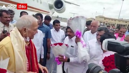 CM KCR Welcomes Yashwant Sinha: వేలాది బైక్ లతో విపక్షాల రాష్ట్రపతి అభ్యర్థికి ఘన స్వాగతం | ABP Desam
