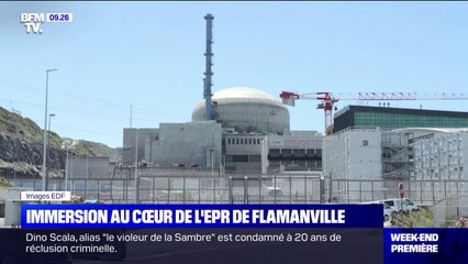 Immersion au cœur de la centrale nucléaire de Flamanville qui devrait entrer en service d'ici un an