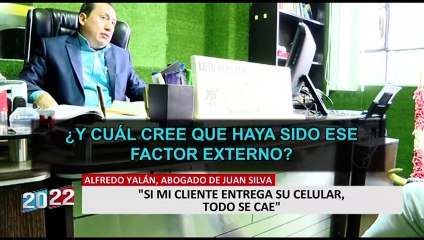 ¡EXCLUSIVO! Abogado de Juan Silva: “Si mi cliente entrega su celular, todo se cae”