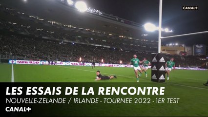 Tous les essais de la victoire des All Blacks face à l'Irlande - Premier Test