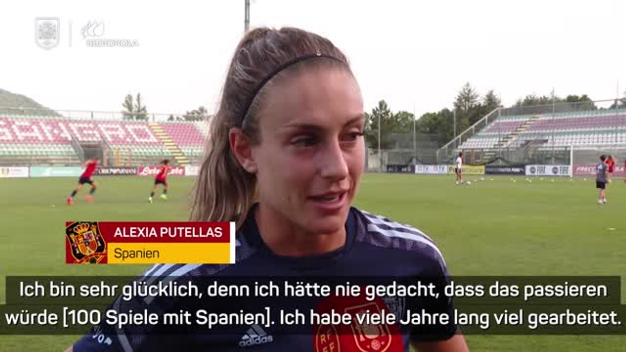 Putellas 'glücklich' mit 100. Partie für Spanien