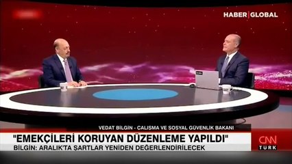 Bakan Bilgin: Emekçileri koruyan bir düzenleme yapıldı