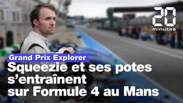 Grand Prix Explorer : Squeezie et ses potes s'entraînent au Mans