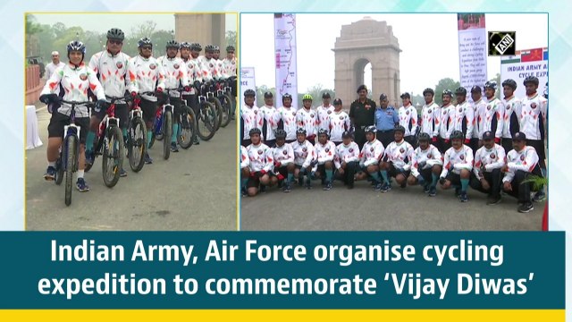 Indian Army, Air Force organise cycling expedition to commemorate ‘Vijay Diwas’