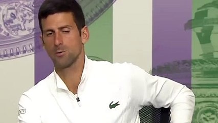 Wimbledon 2022 - Novak Djokovic : "I think I'm playing better and better as the tournament progresses"