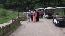 Son dakika... Selin ardından tatilciler Gölcük Tabiat Parkı'na akın etti