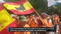 Los cazadores de Mallorca se echan a la calle contra las prohibiciones de Armengol