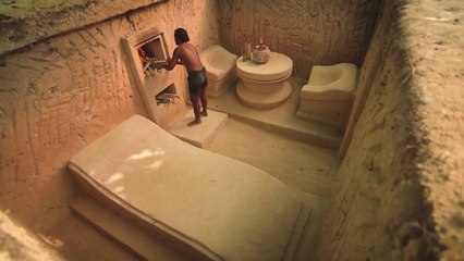 Building Secret Underground House