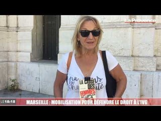 Droit à l’IVG : à Marseille, des militants manifestent devant le consulat des États-Unis