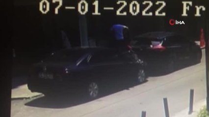 Son dakika! İstanbul'da Fransız turistin otel odasından düştüğü anlar kamerada