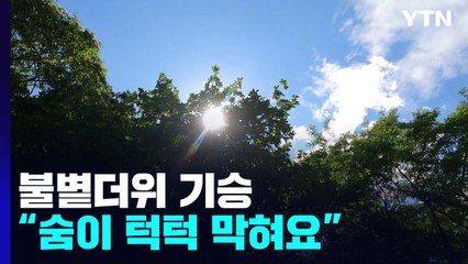 불볕더위에 놀란 시민들..."호빵 될 것 같아요." / YTN