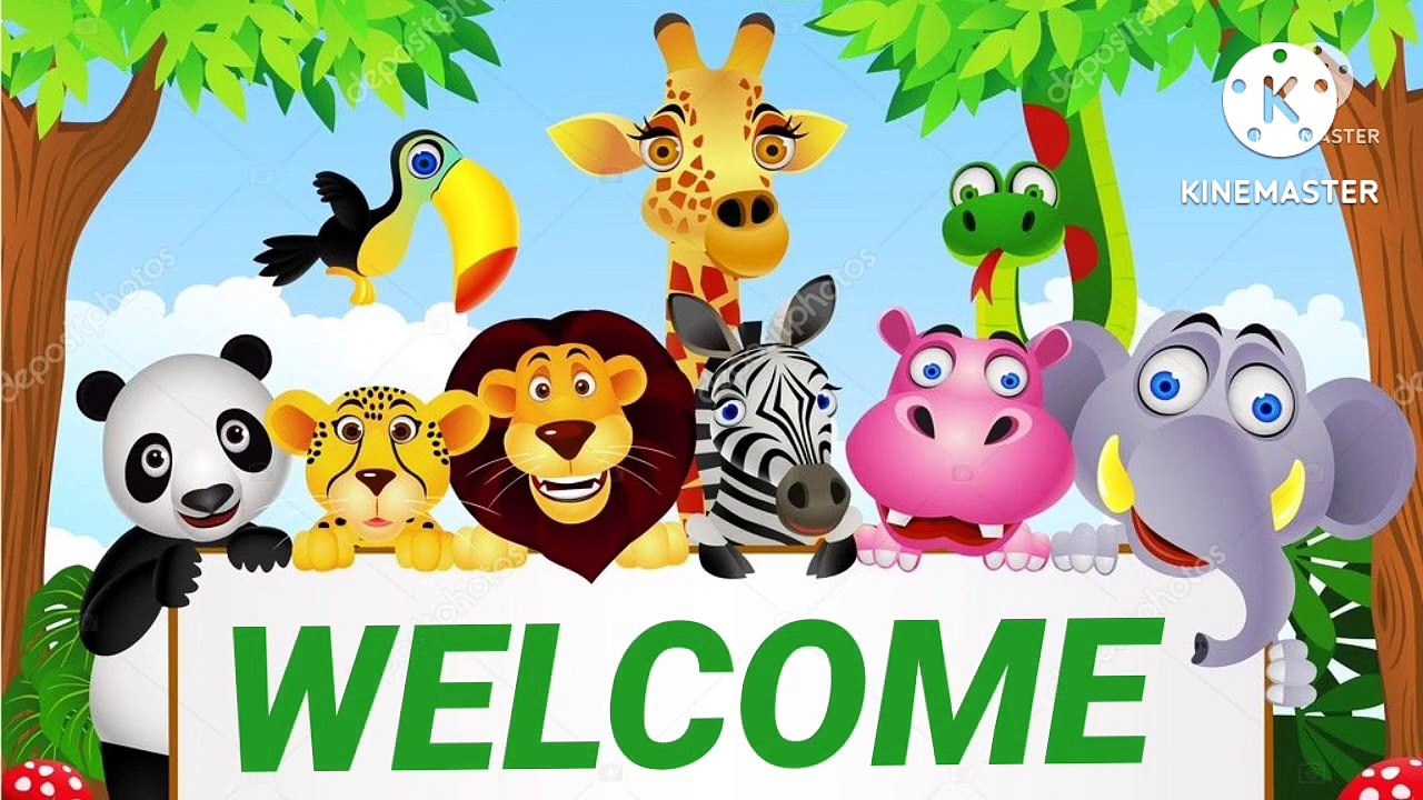 Easy Way To Learn Animal's Name In English☺️☺️☺️☺️